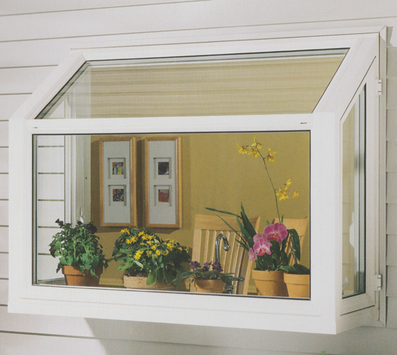 Garden Windows Exterior with Plants - Smart Windows Colorado